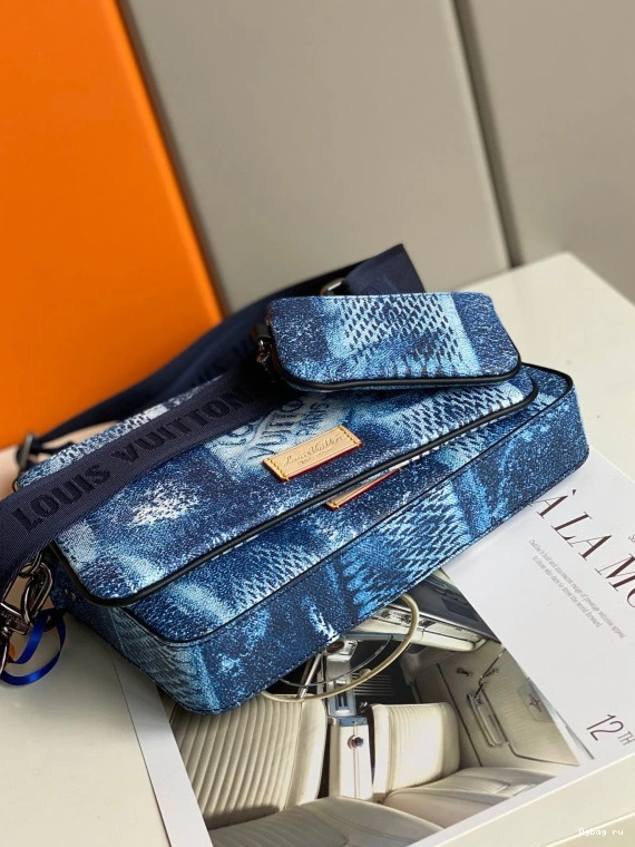 MESSENGER TRIO VUITTON LOUIS 0814